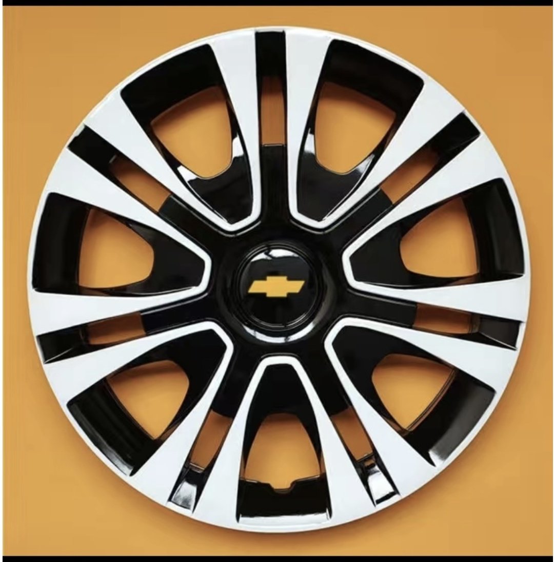 Chevrolet . колпак 14 серебристый, черный 4 шт для легкового автомобиля купить,NaN