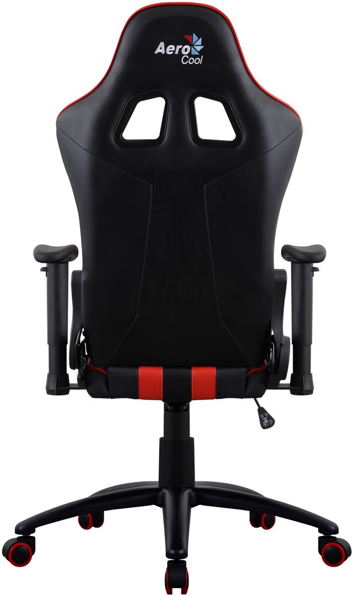 Игровое кресло Aerocool AC120 AIR-BR черно-красное
