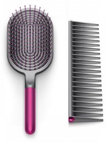 Dyson Гребень, массажная расческа DF2345 розовый купить,15000