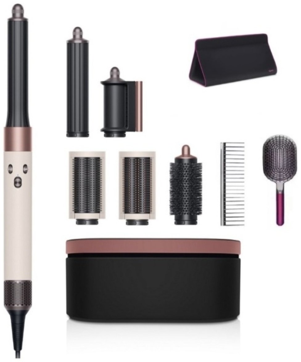 Dyson Airwrap HS05 Long с дорожным чехлом и расческами стайлер бежевый купить,NaN