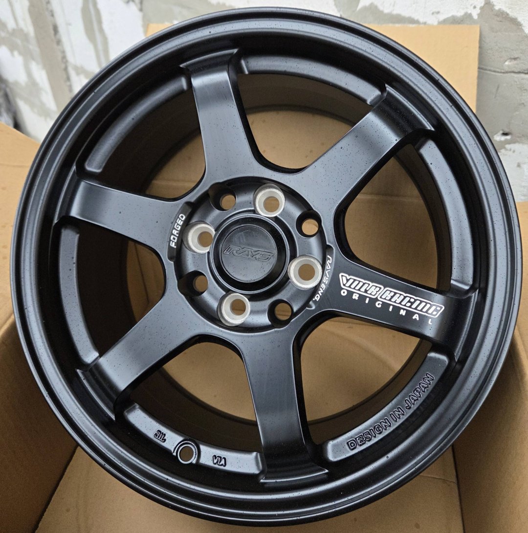 Rays 467 7x15/4x114.3 D73.1 ET38 4 диска черный, черный матовый купить,398000