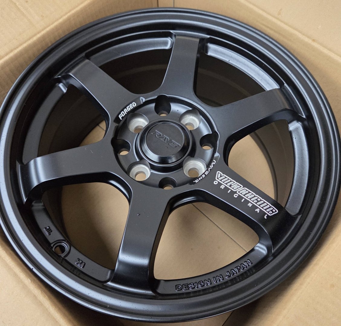 Rays 467 7x15/4x114.3 D73.1 ET38 4 диска черный, черный матовый купить,398000
