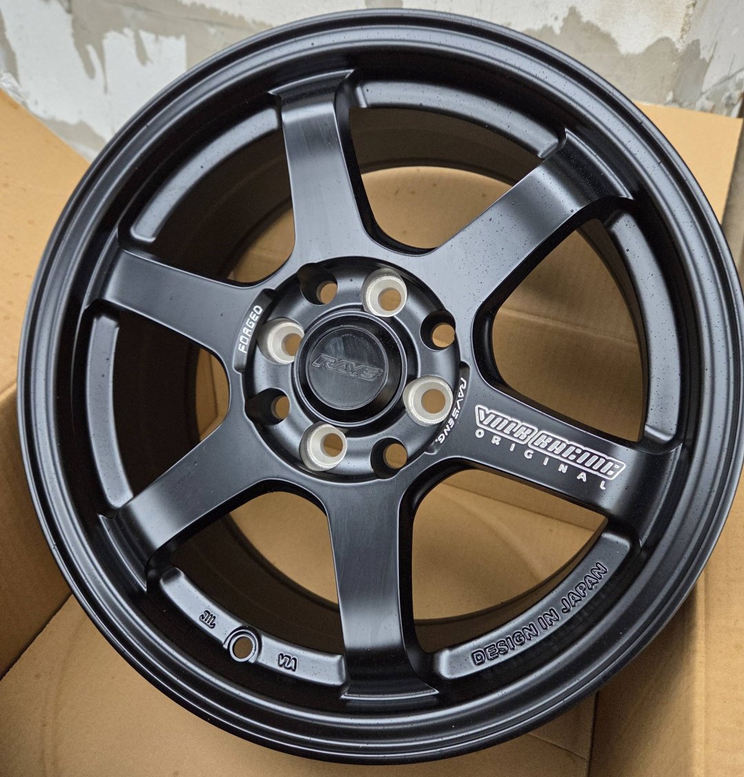 Rays 467 7x15/4x114.3 D73.1 ET38 4 диска черный, черный матовый купить,398000