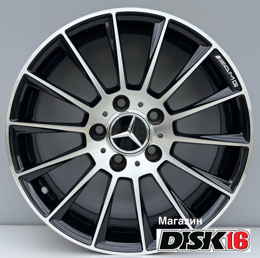 RNO 122 7x16/5x112 D66.6 ET35 4 диска черный, серебристый купить,NaN