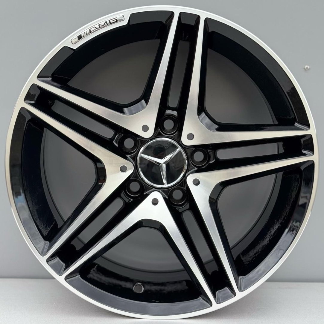 RNO 297 7x16/5x112 D66.6 ET35 4 диска черный, серебристый купить,410000