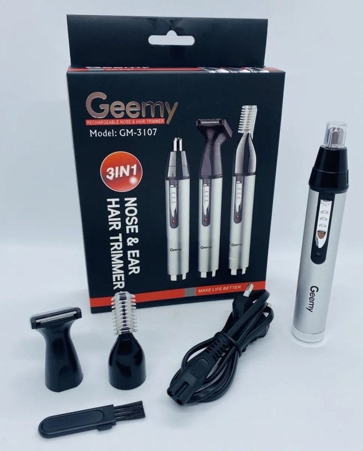 Geemy триммер GM-3107 черный, серебряный купить,8000