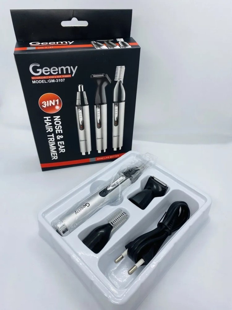 Geemy триммер GM-3107 черный, серебряный купить,8000