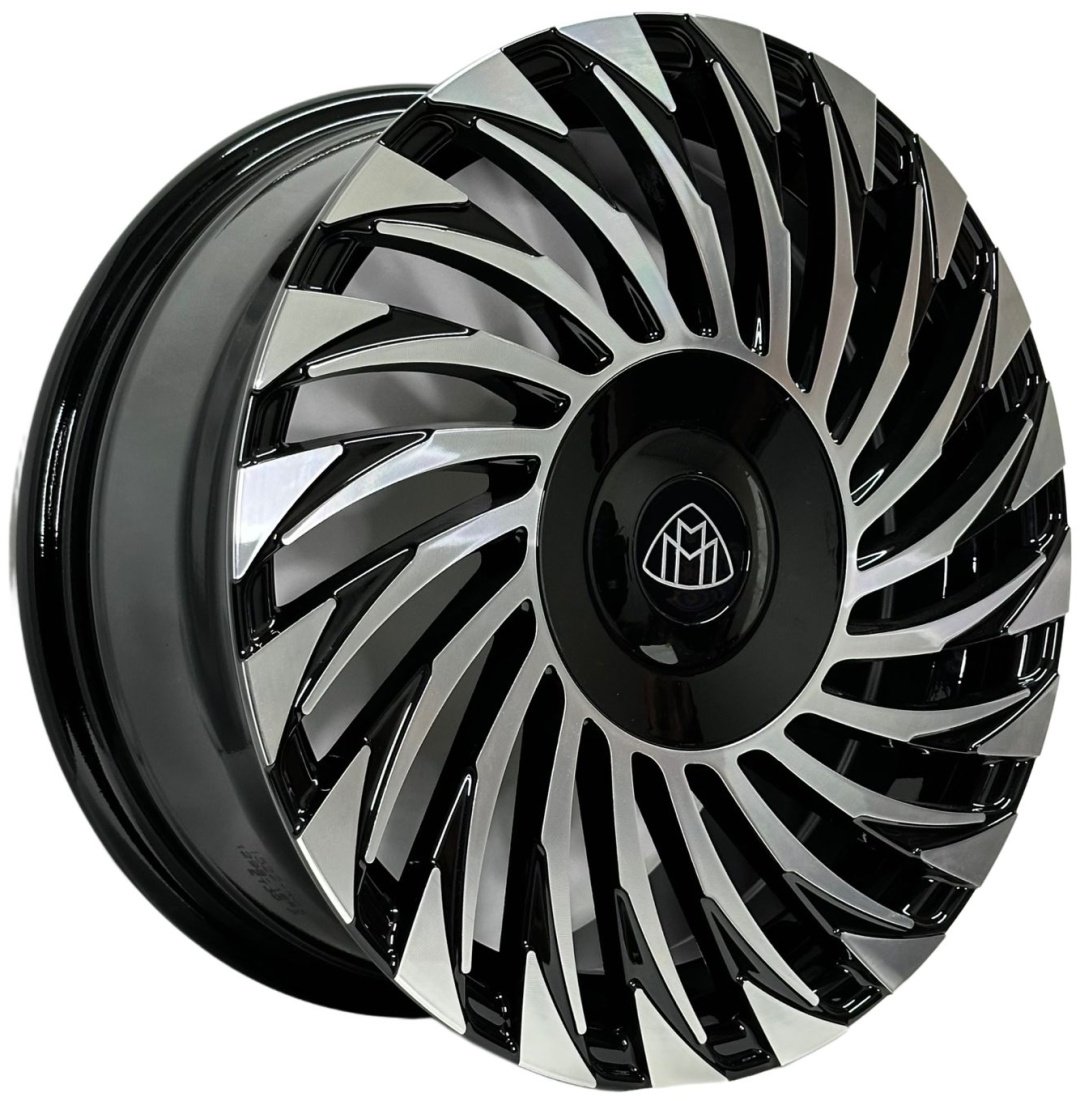 DWS 1298 Maybach 6.5x16/4x100 D67.1 ET35 4 диска черный, серебристый купить,NaN