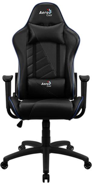 Игровое кресло Aerocool AC110 AIR BB черно-синее