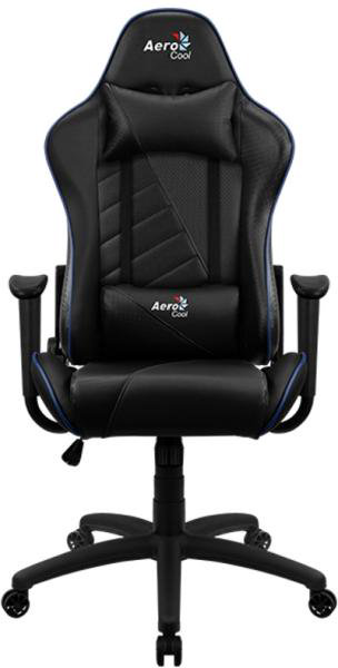 Игровое кресло Aerocool AC110 AIR BB черно-синее