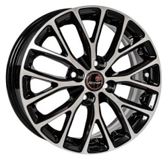 Remain R112 6x15/4x100 D54.1 ET46 4 диска черный, серебристый купить,466000