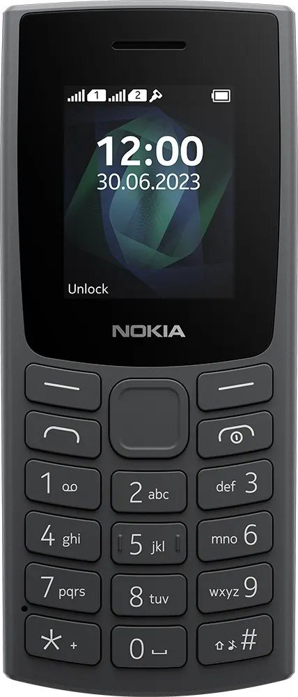 Мобильный телефон Nokia 105 2023 DS черный
