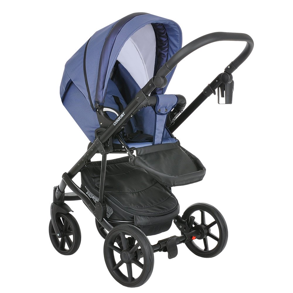 Коляска 2в1 Pituso Confort Plus Кожа Jeans  купить,NaN