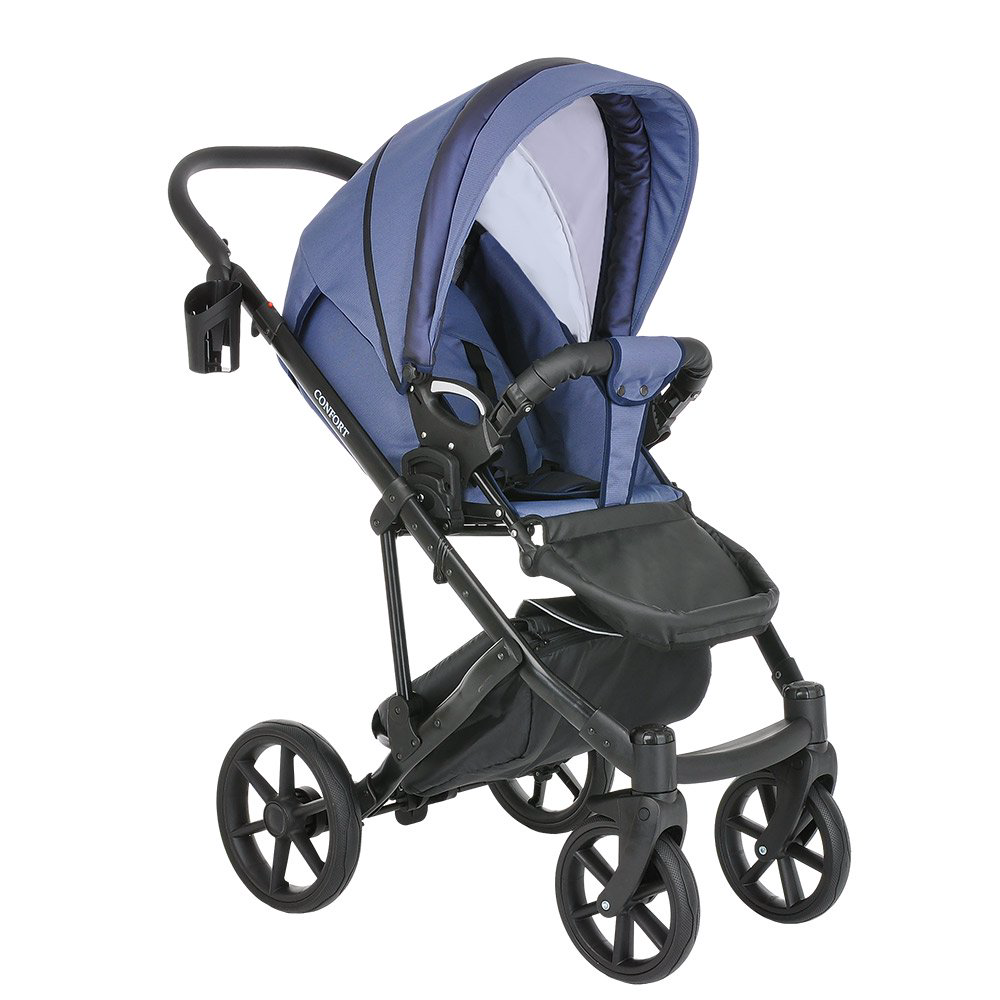 Коляска 2в1 Pituso Confort Plus Кожа Jeans  купить,NaN
