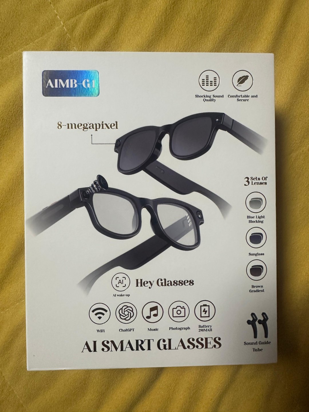 Смарт-очки AIMB-G1 черный