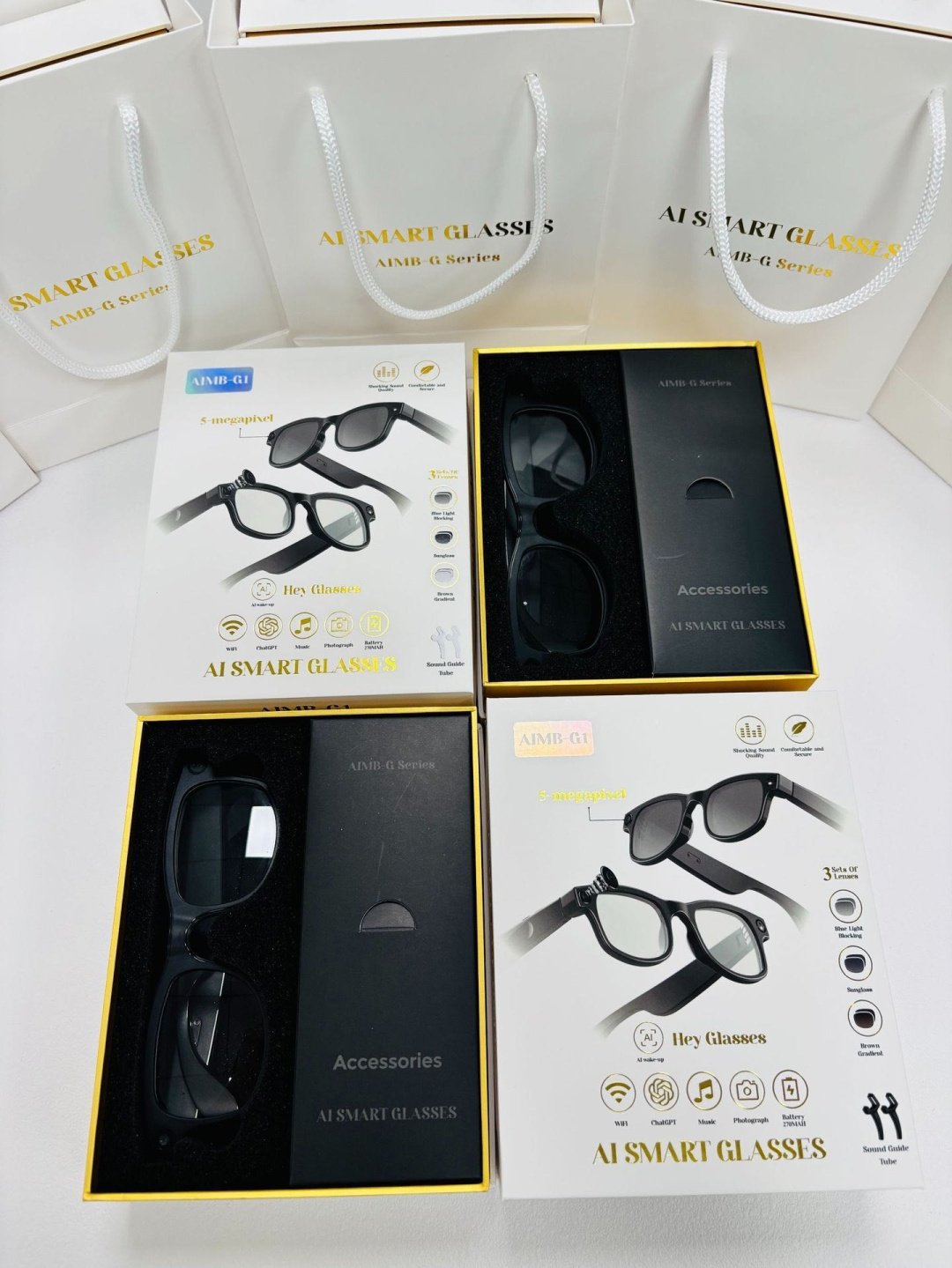 Смарт-очки SMART GLASSESS AIMB-G1 черный