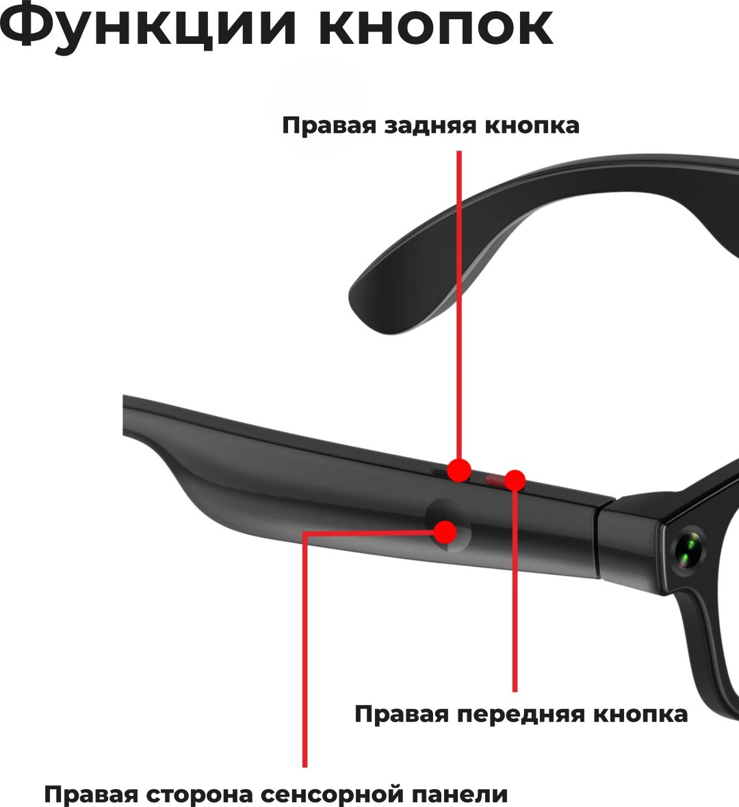 Смарт-очки AIMB-G1 черный купить,39000