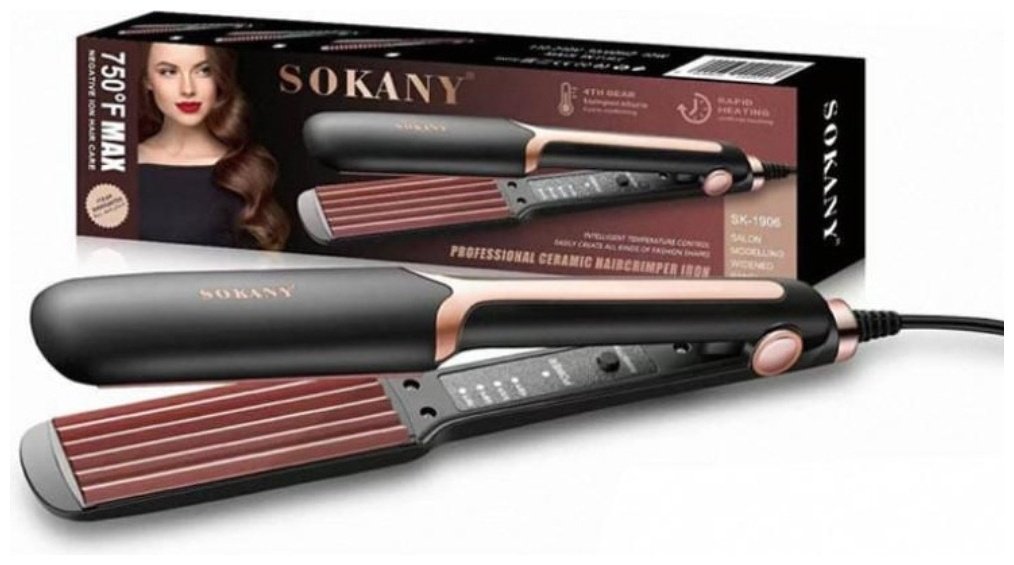 SOKANY SK-1906 щипцы гофрированные