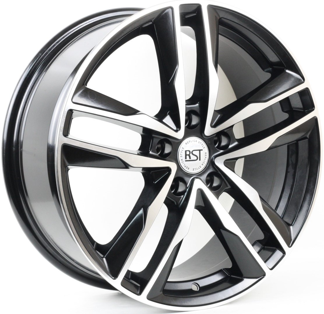 RST R128 7.5x18/5x114.3 D67.1 ET51 4 диска черный, серебристый купить,620000