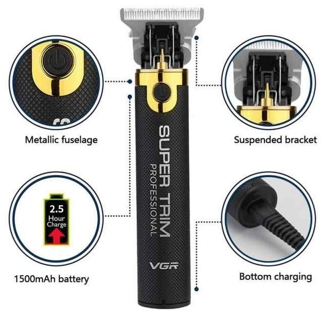 VGR Professional триммер V-082 черный