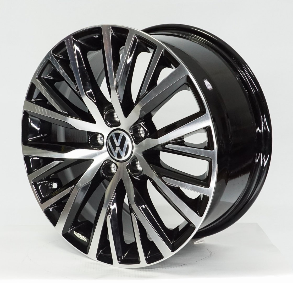 Volkswagen 618 8x17/5x112 D57.1 ET41 4 диска черный, серебристый купить,630000