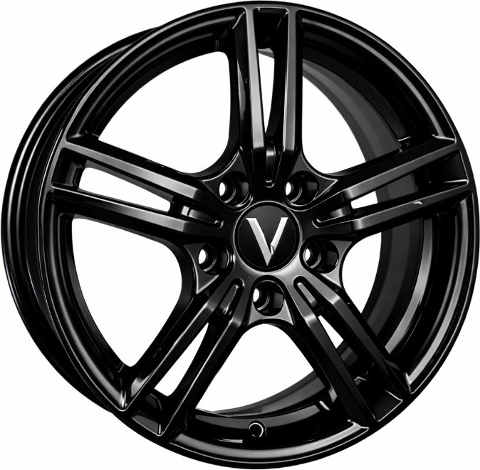 Вектор B223 6.5x16/5x114.3 D54.1 ET44 4 диска черный купить,398000