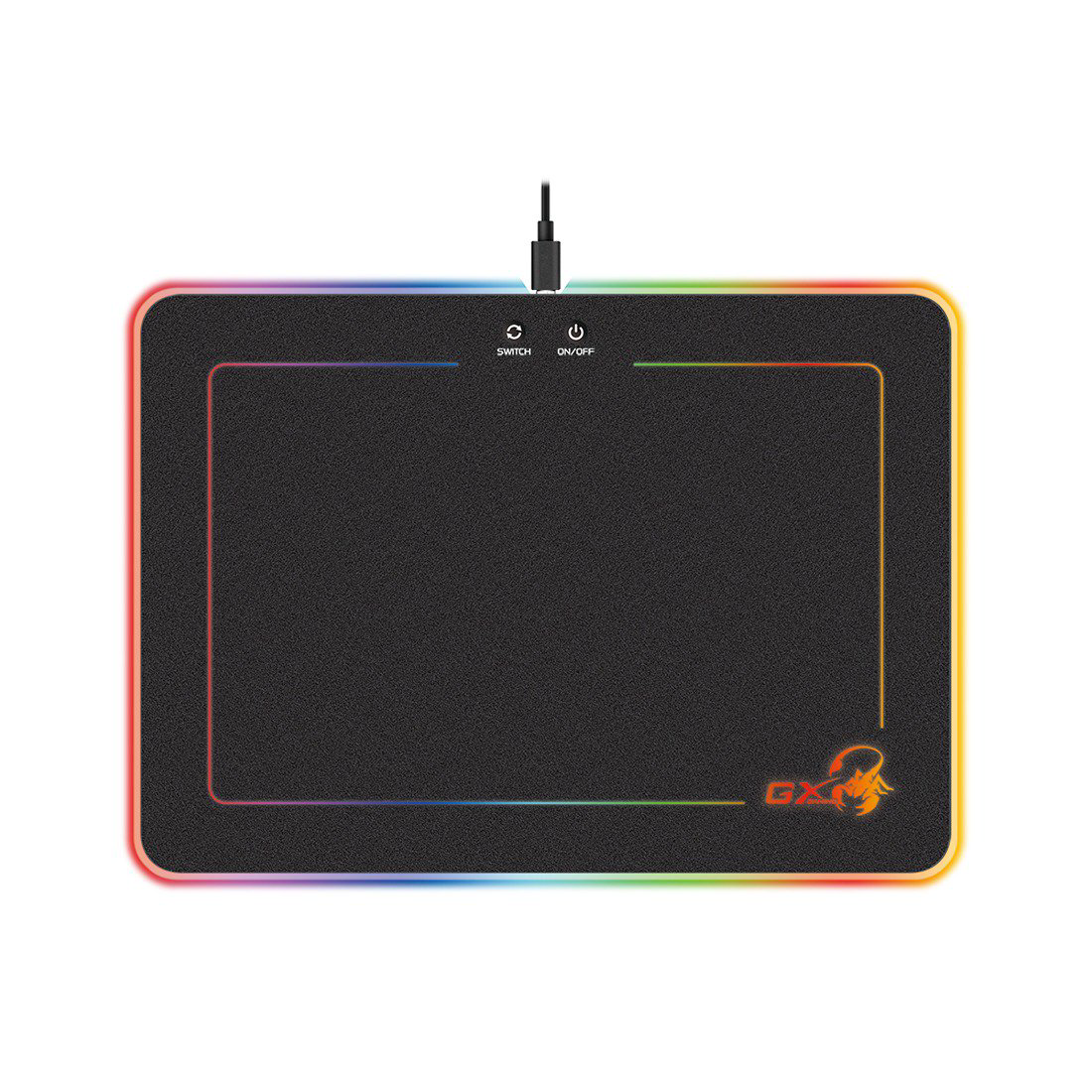 Коврик для мыши Genius GX-Pad 600H RGB черный - ForteMarket Коврик для мыши Genius GX-Pad 600H RGB черный купить,7590