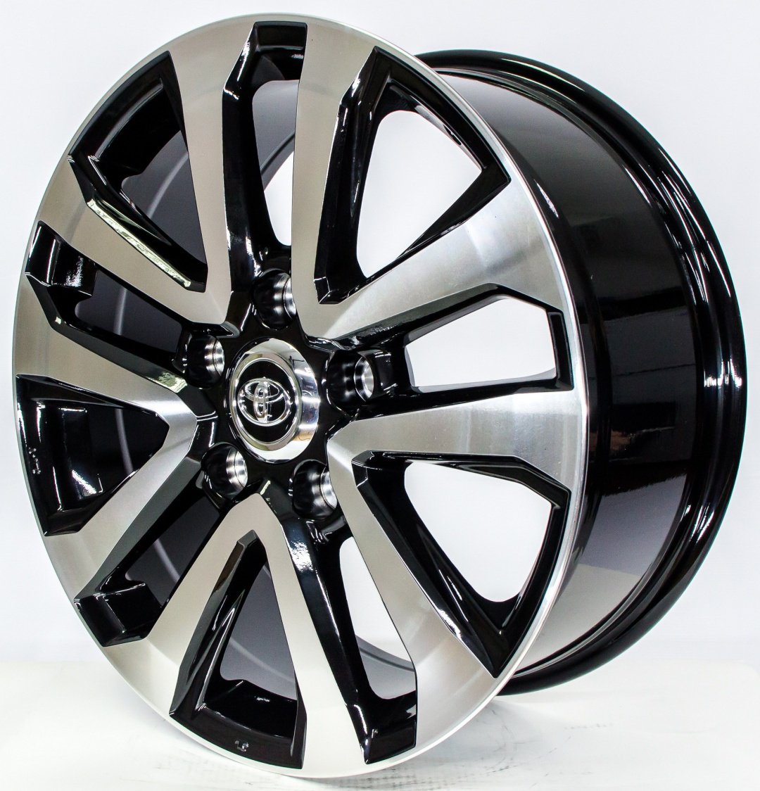 Toyota 707D 8.5x20/5x150 D110 ET45 4 диска черный, серебристый купить,800000