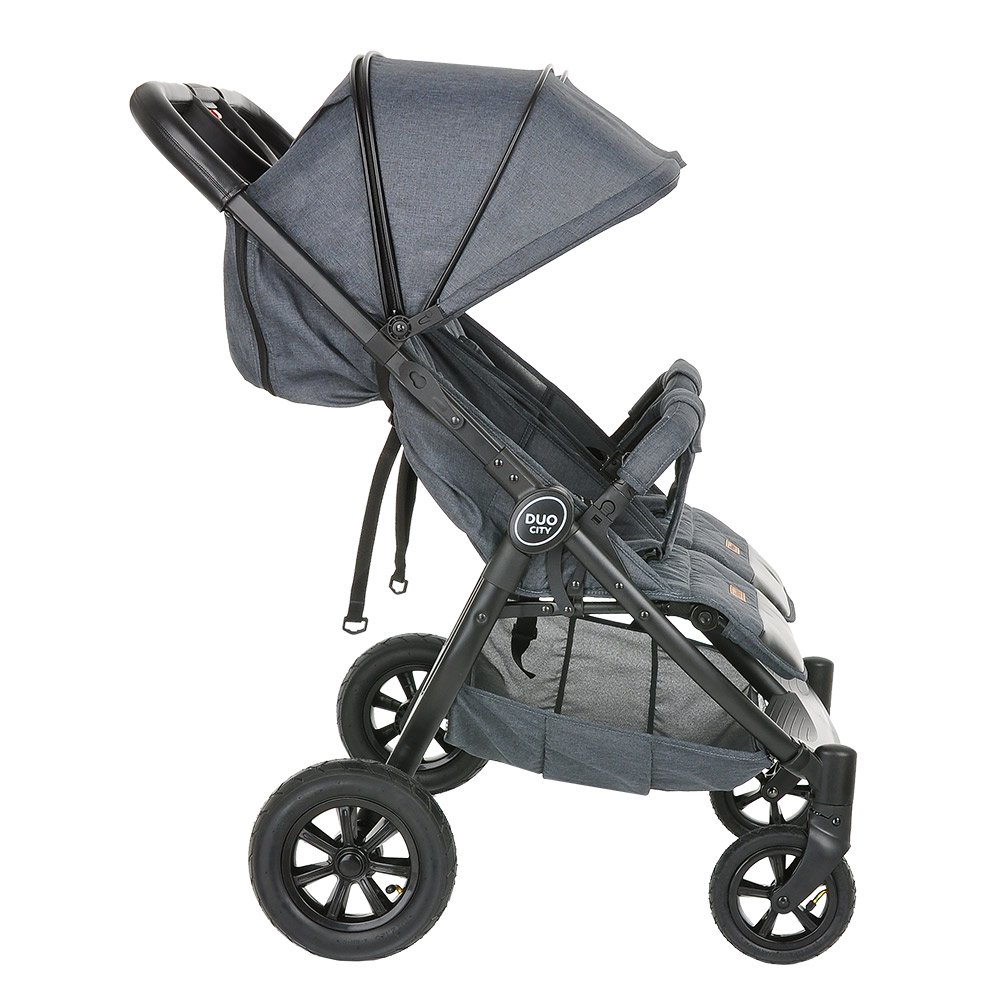 Коляска для двойни Pituso Duocity Air Black купить,NaN