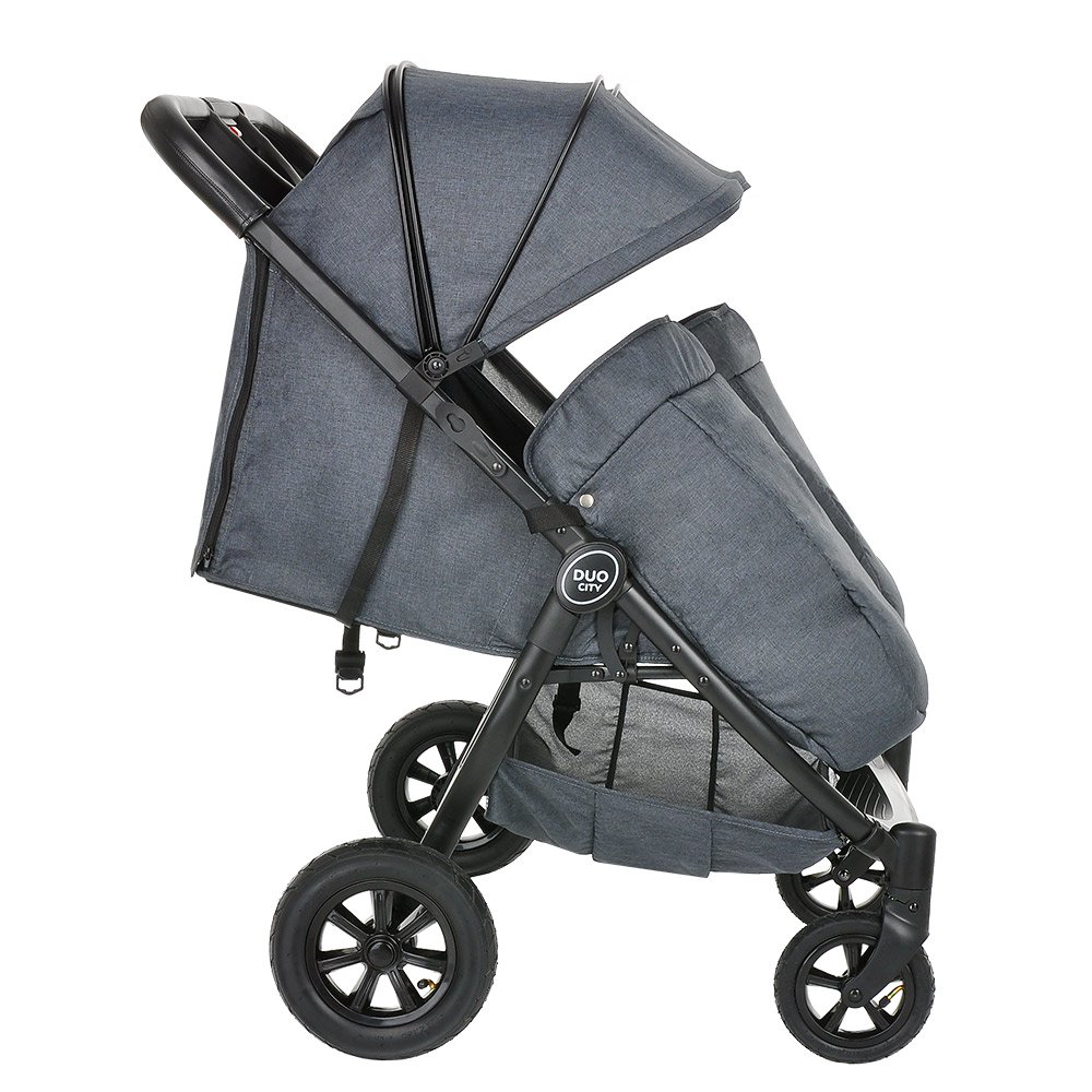 Коляска для двойни Pituso Duocity Air Black купить,NaN