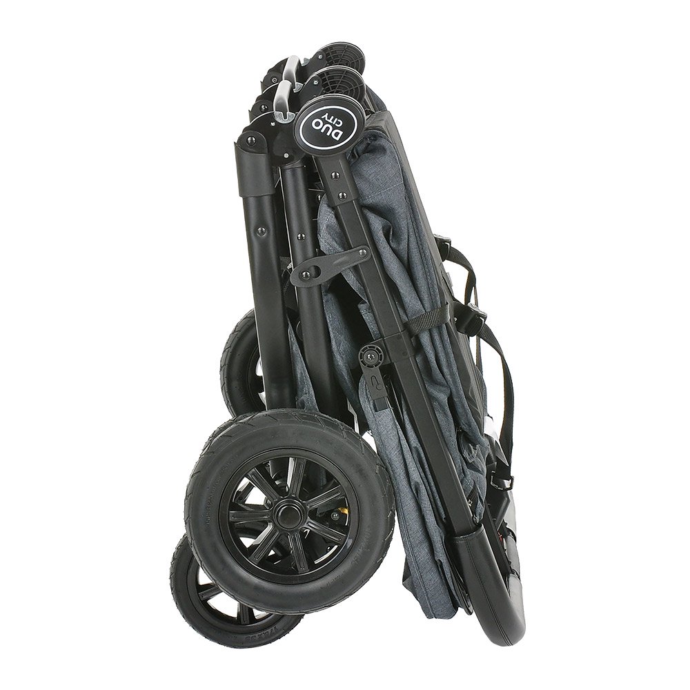 Коляска для двойни Pituso Duocity Air Black купить,NaN