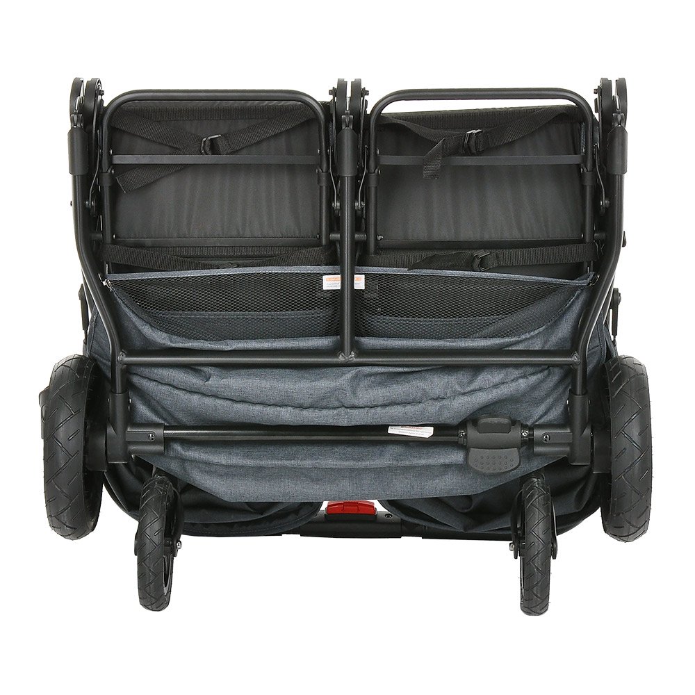 Коляска для двойни Pituso Duocity Air Black купить,NaN