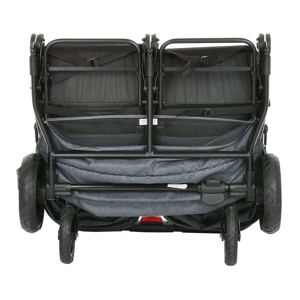 Коляска для двойни Pituso Duocity Air Black купить,NaN