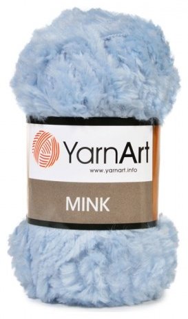 Моток YarnArt Mink голубой 75 м 50 г купить,NaN
