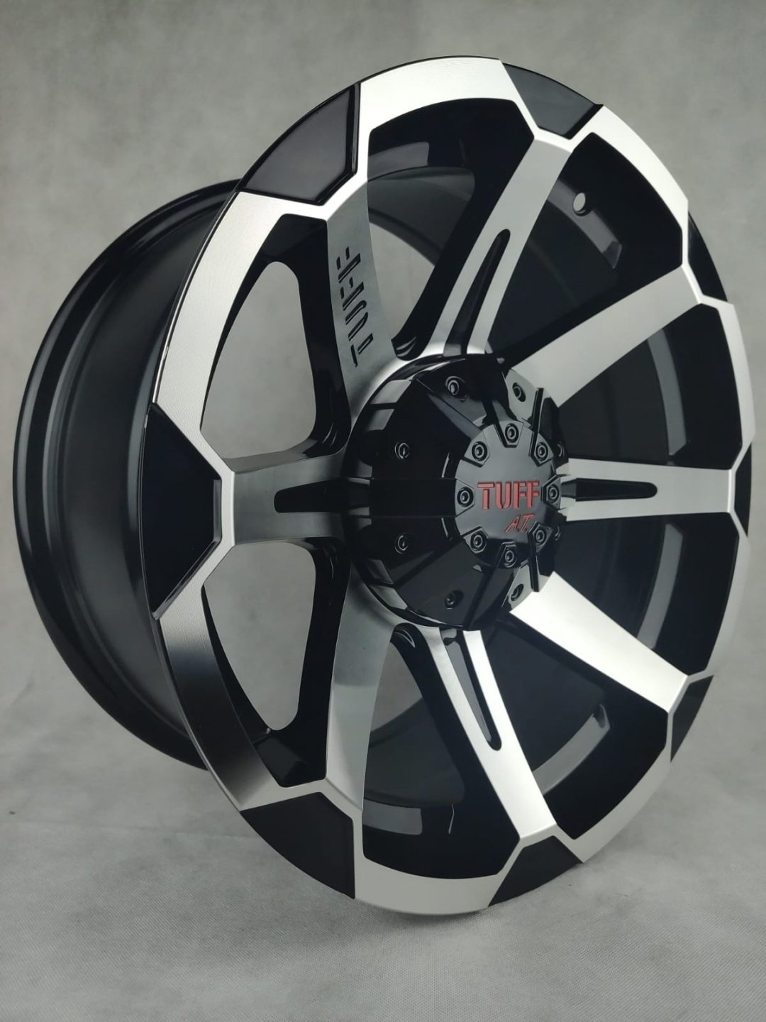 TUFF 10309 8x17/6x139.7 D110 ET0 4 диска черный, серебристый купить,590000