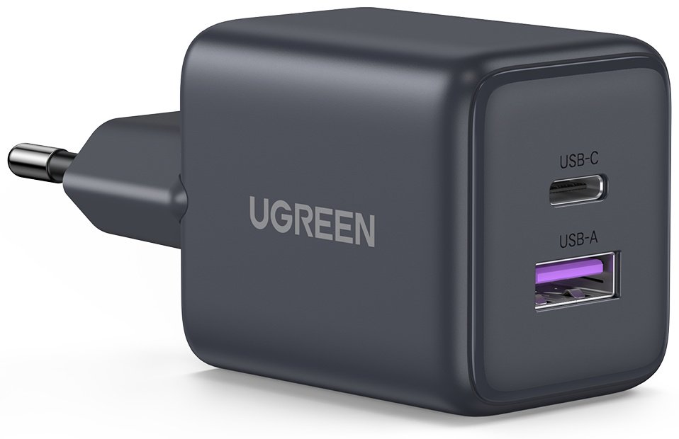 Зарядное устройство Ugreen X516 (55539) USB Type-C, USB черный