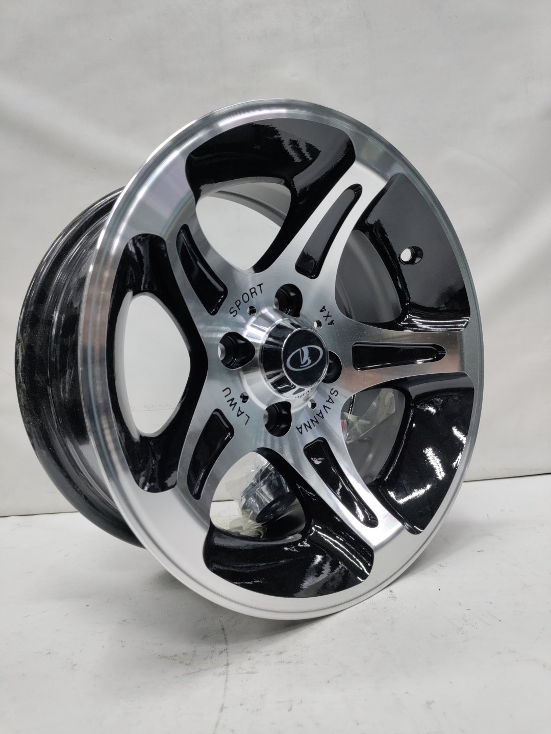 LKN Lkn23456 6x13/4x98 D58.6 ET10 4 диска черный, серебристый купить,NaN