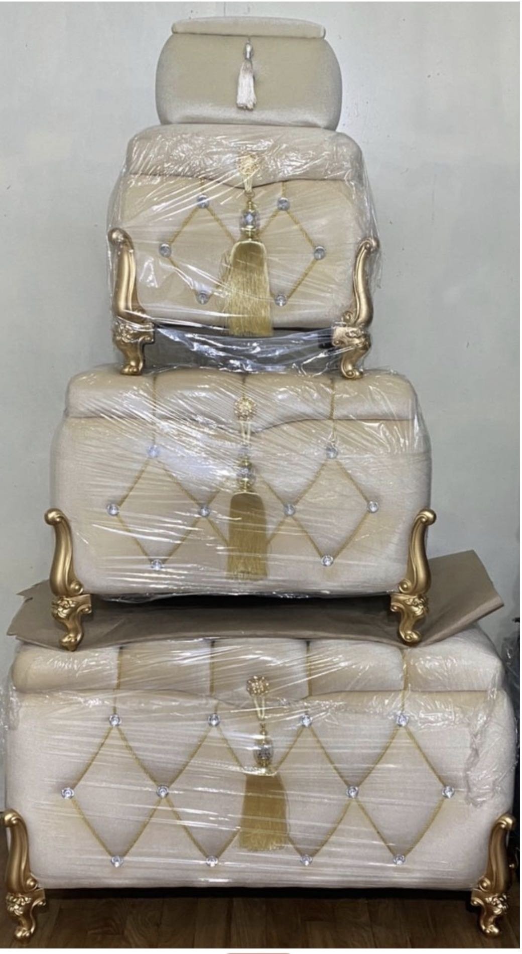 Сундук Sandyq Kebeje 84566 бежевый 130 л купить,120000