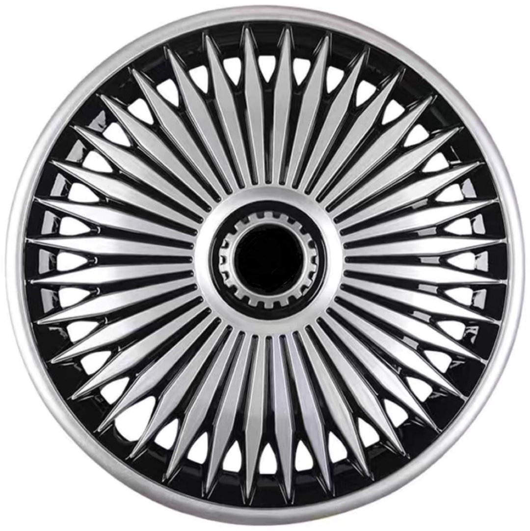 A STEEL 6757 колпак 15 серый, черный 4 шт для легкового автомобиля купить,NaN