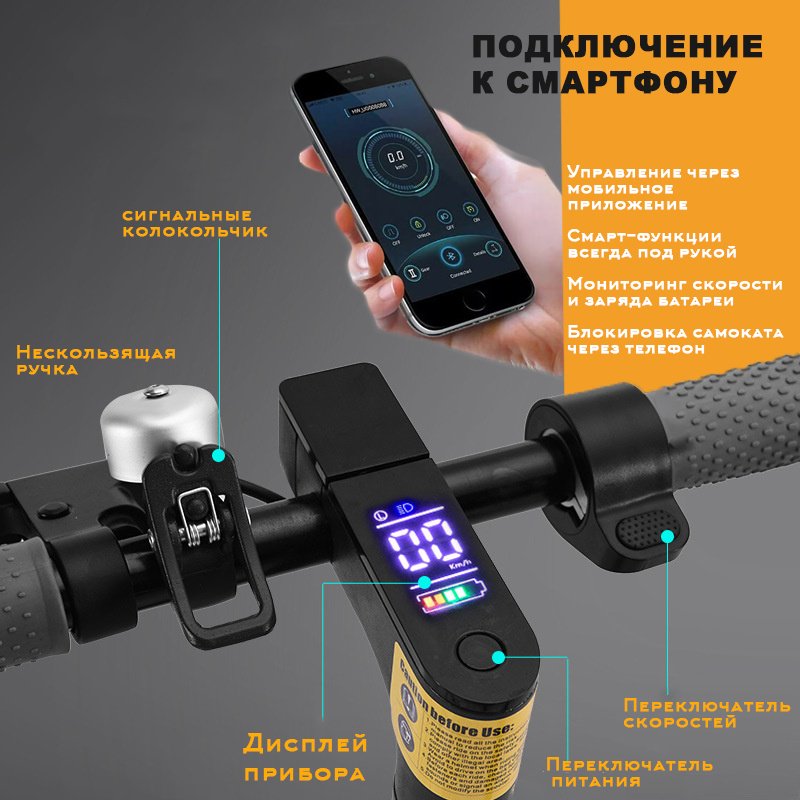 Электросамокат M365M черный