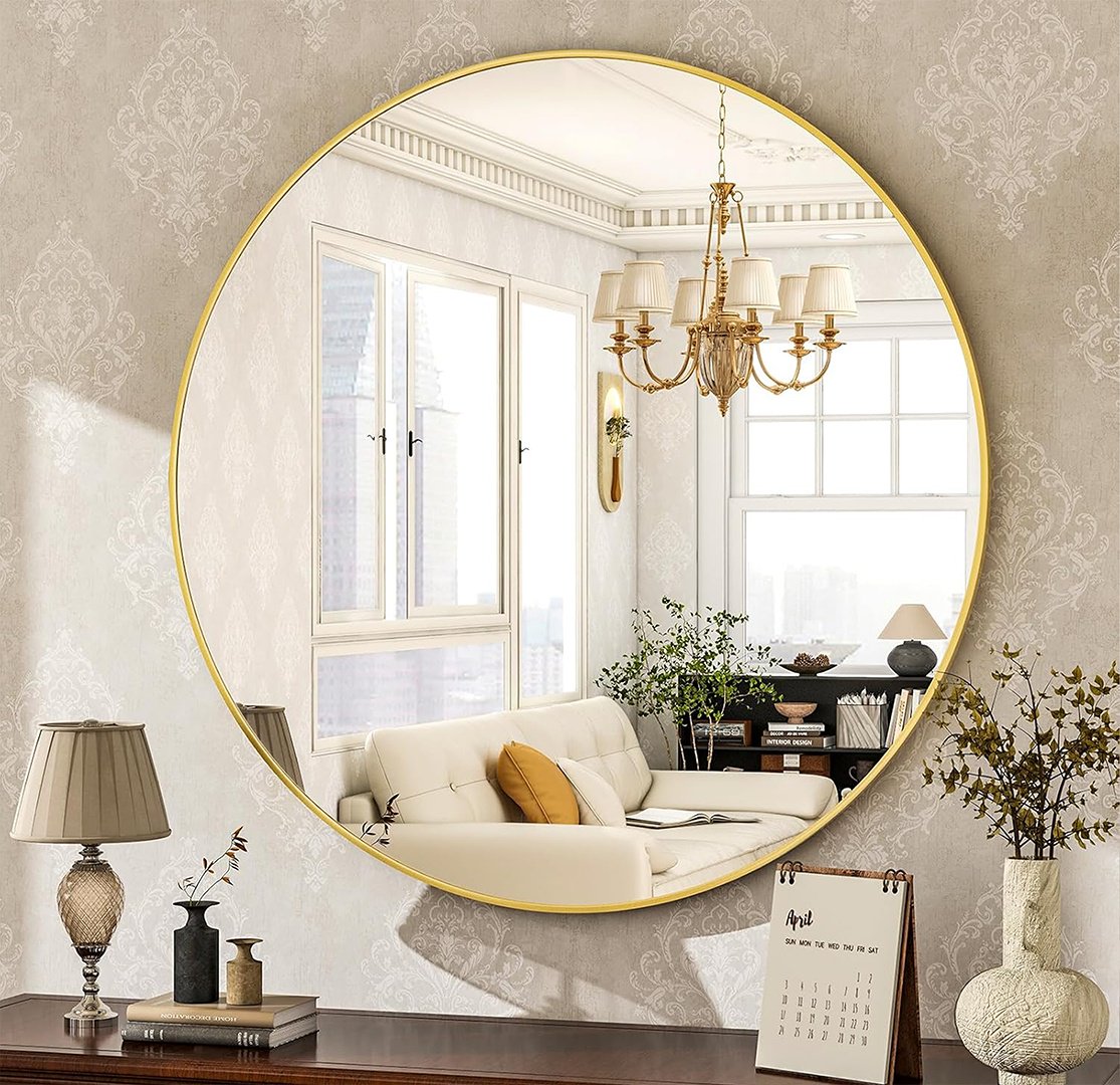 Зеркало настенное, настольное Miline 50x50 см купить,24000