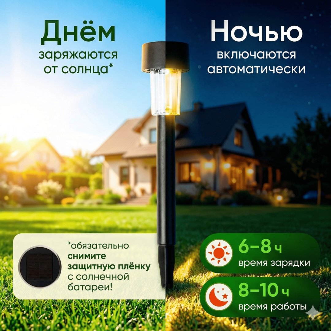 Уличный светильник в грунт / на штыре LED 0.05 Вт 30 см купить,10500