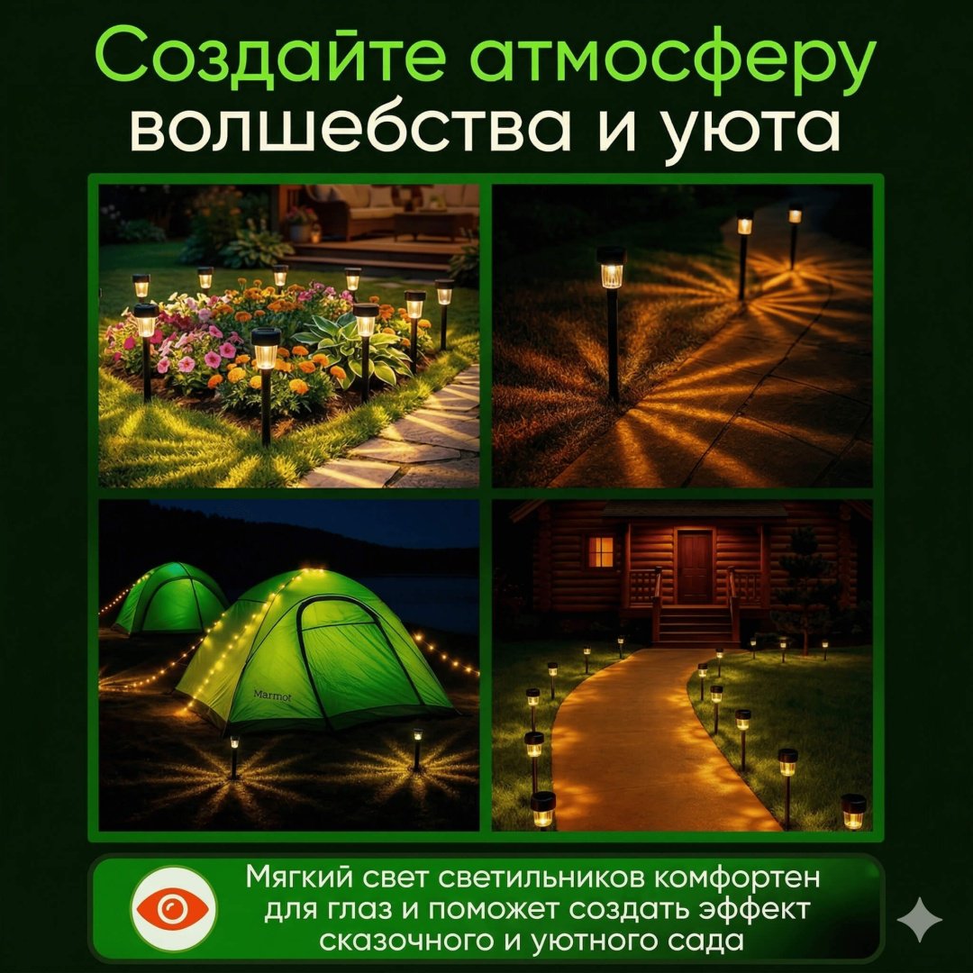 Уличный светильник в грунт / на штыре LED 0.05 Вт 30 см купить,10500