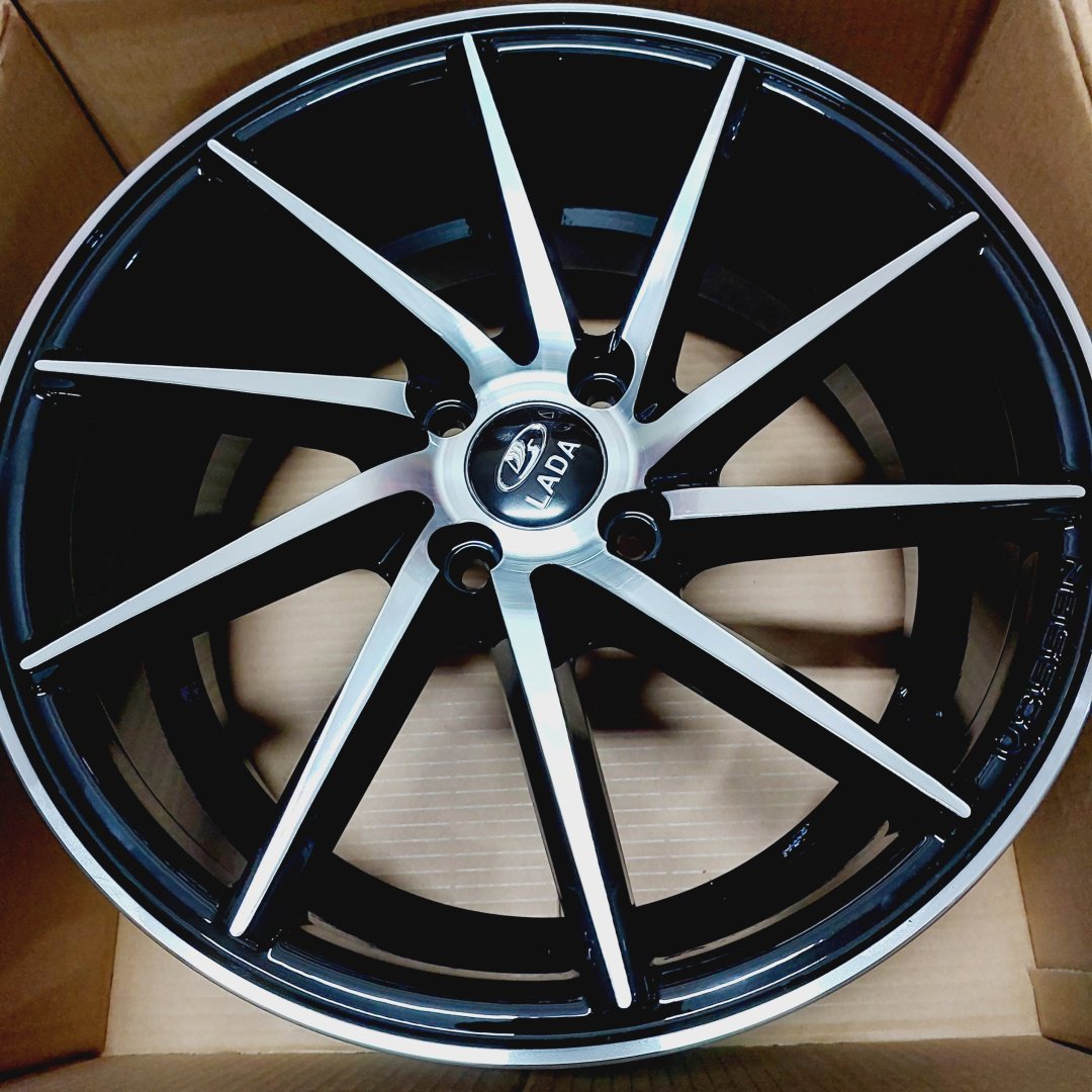 Vossen LADA-VSN-4X98 7x16/4x98 D58.6 ET35 4 диска черный, серебристый - ForteMarket Vossen LADA-VSN-4X98 7x16/4x98 D58.6 ET35 4 диска черный, серебристый купить,460000
