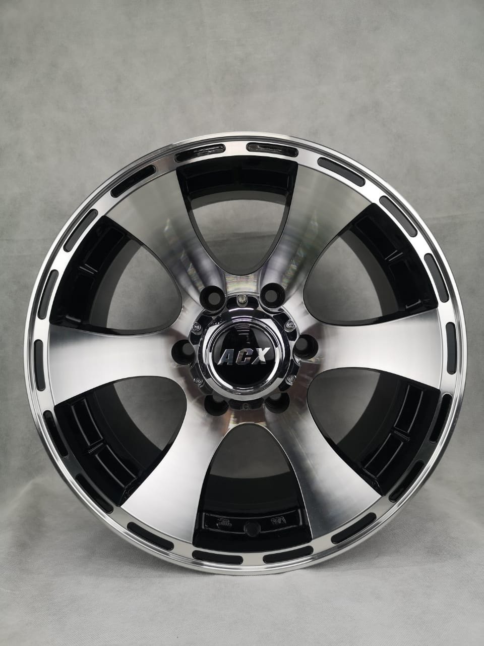 ACX 562 8x15/6x139.7 D110 ET10 4 диска черный, серебристый купить,NaN