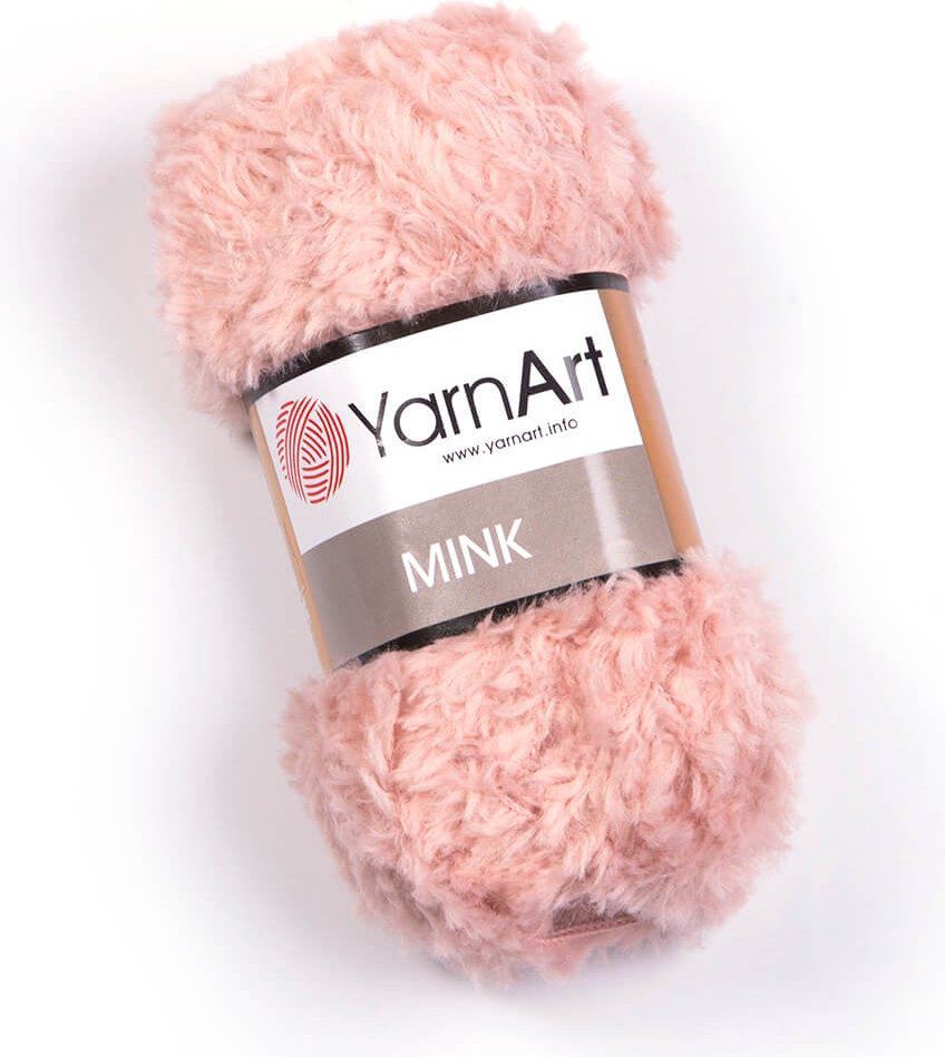 Моток YarnArt YarnArt Mink розовый 75 м 50 г купить,NaN