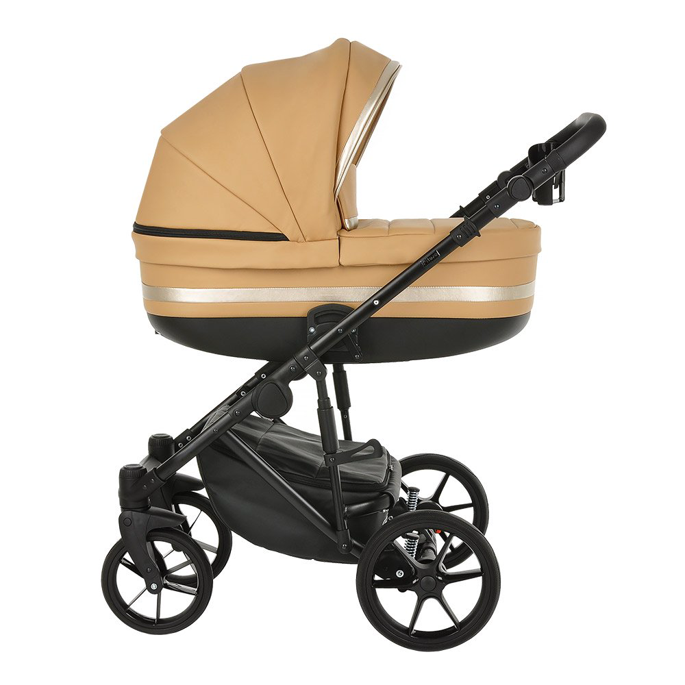 Коляска 2в1  Pituso Luna Кожа Caramel купить,NaN