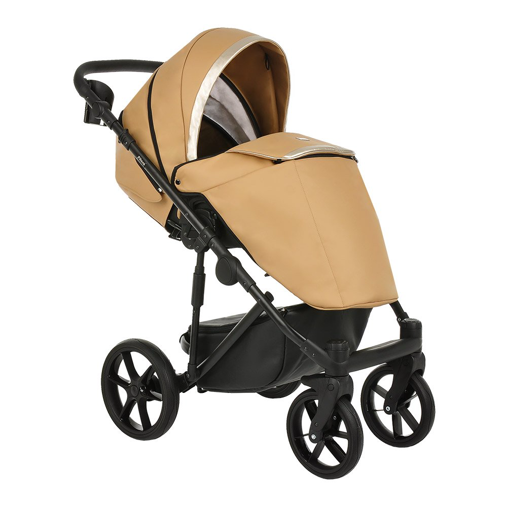 Коляска 2в1  Pituso Luna Кожа Caramel купить,NaN
