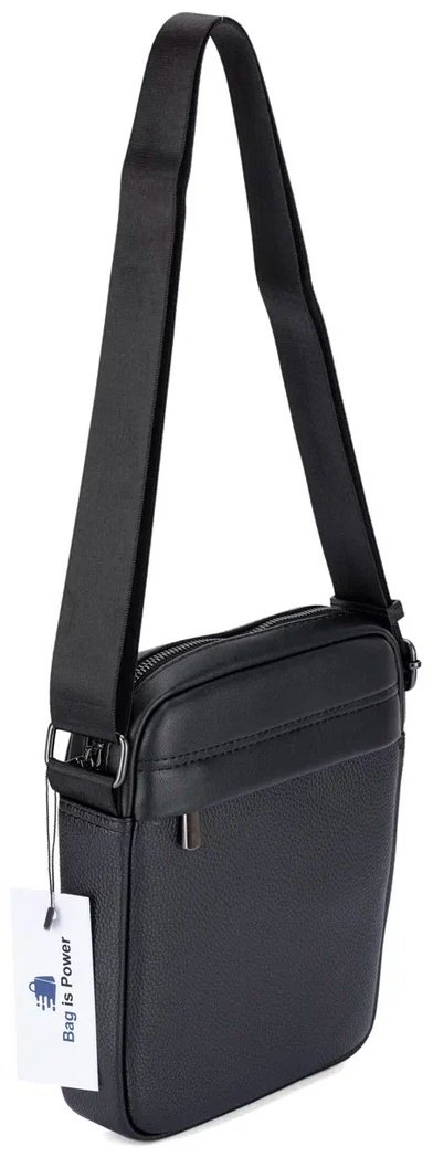 Барсетка Bag is Power экокожа черный купить,15000