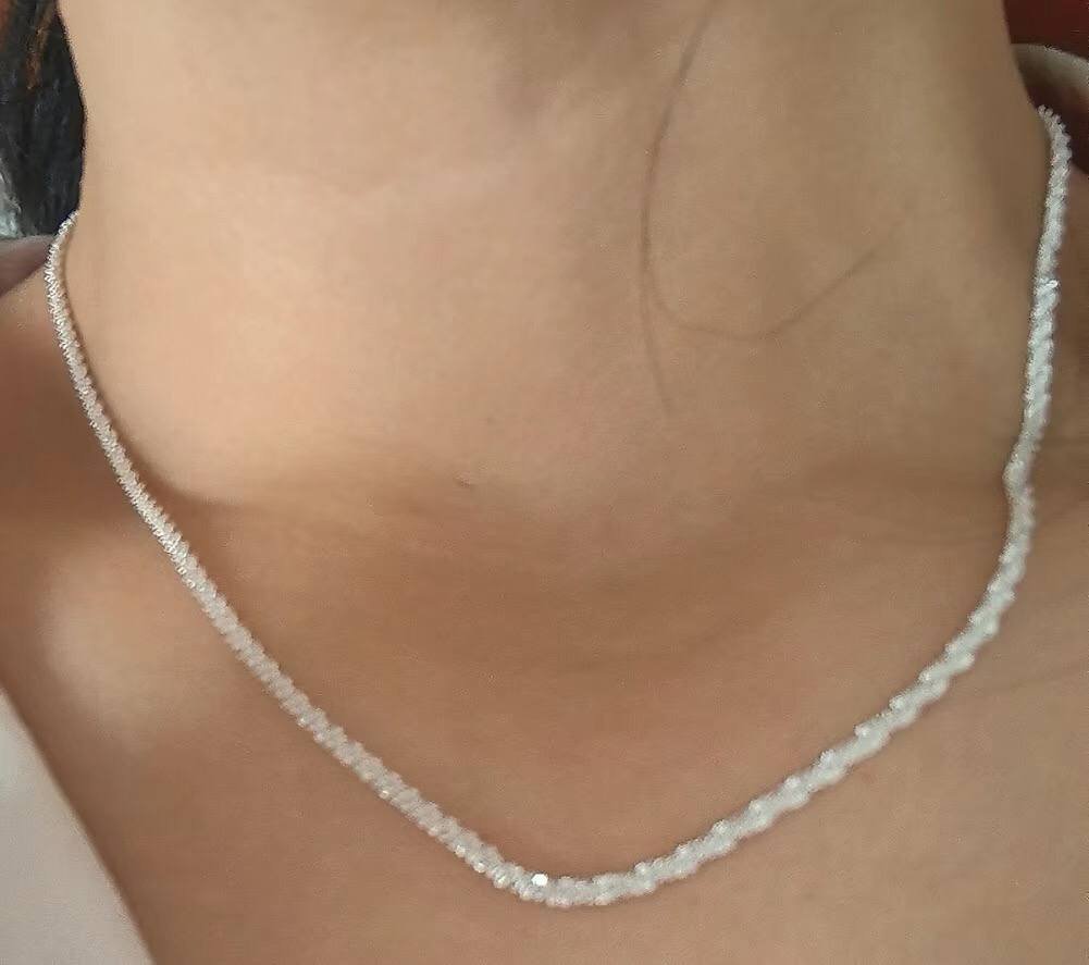 Цепь Diamant Exclusive Korean 2849 длина 55 см, вес 5.93 г серебро, плетение фантазийное купить,NaN